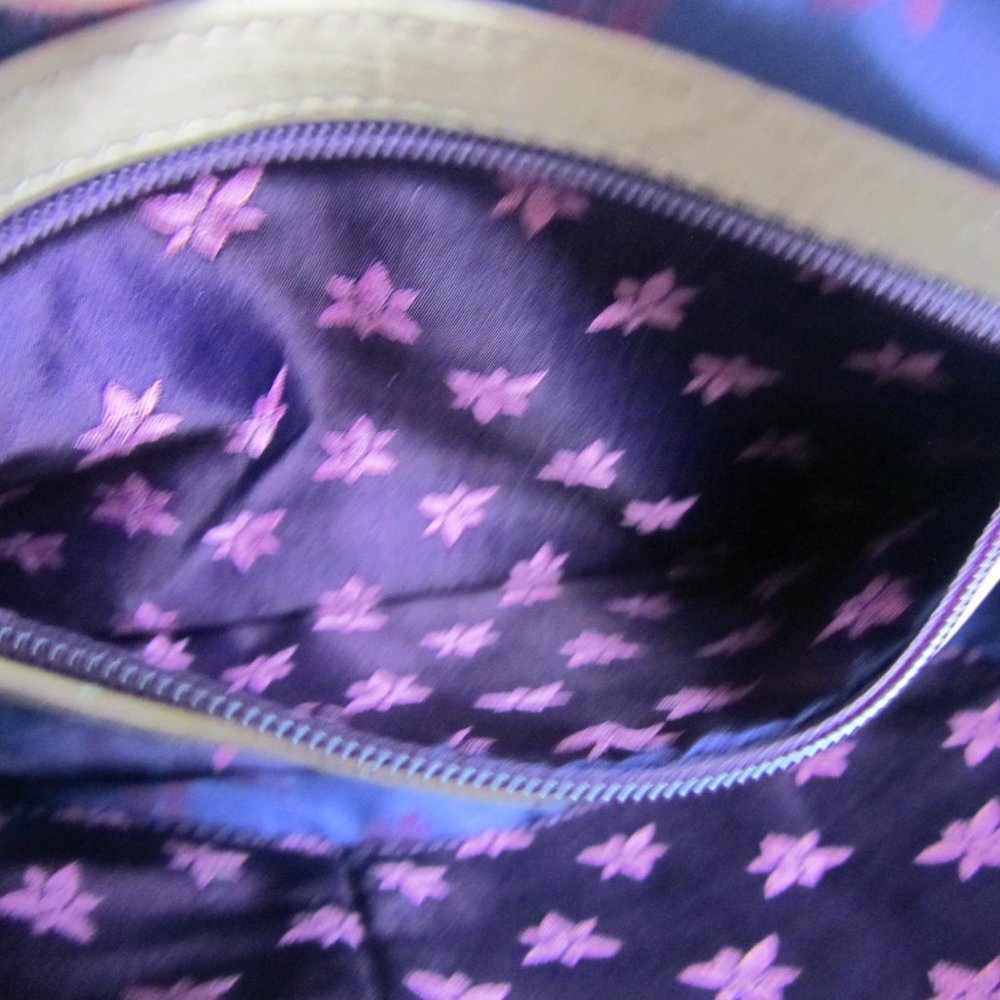Anuschka Hand Painted Leather  Crossbody Bag Purse - Picture 11 of 15